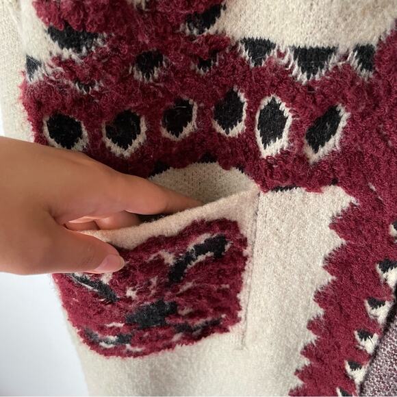 MaxSport Duster Cardigan Size Large - Picture 4 of 6